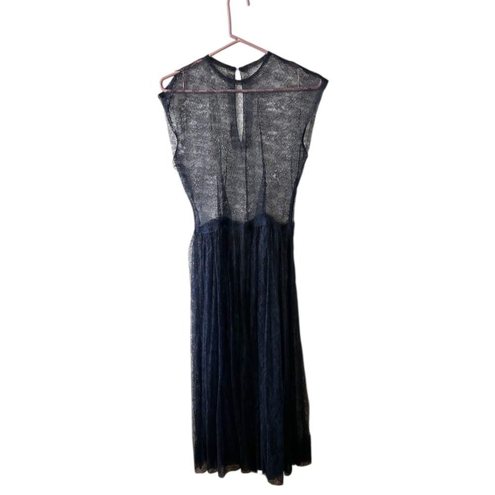 #3 Vintage Lace Dress Navy Blue